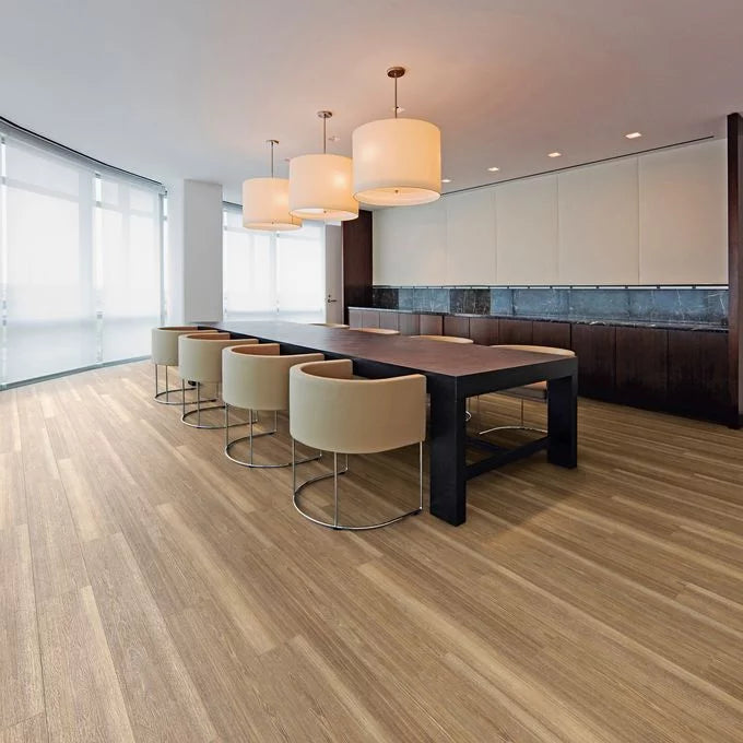 polyflor encore rigid loc luxury vinyl tiles lvt Beige