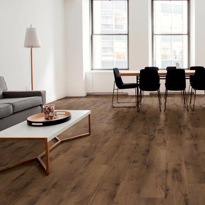 Polyflor Expona Simplay Luxury Vinyl Tiles Brown Wild Oak Installation
