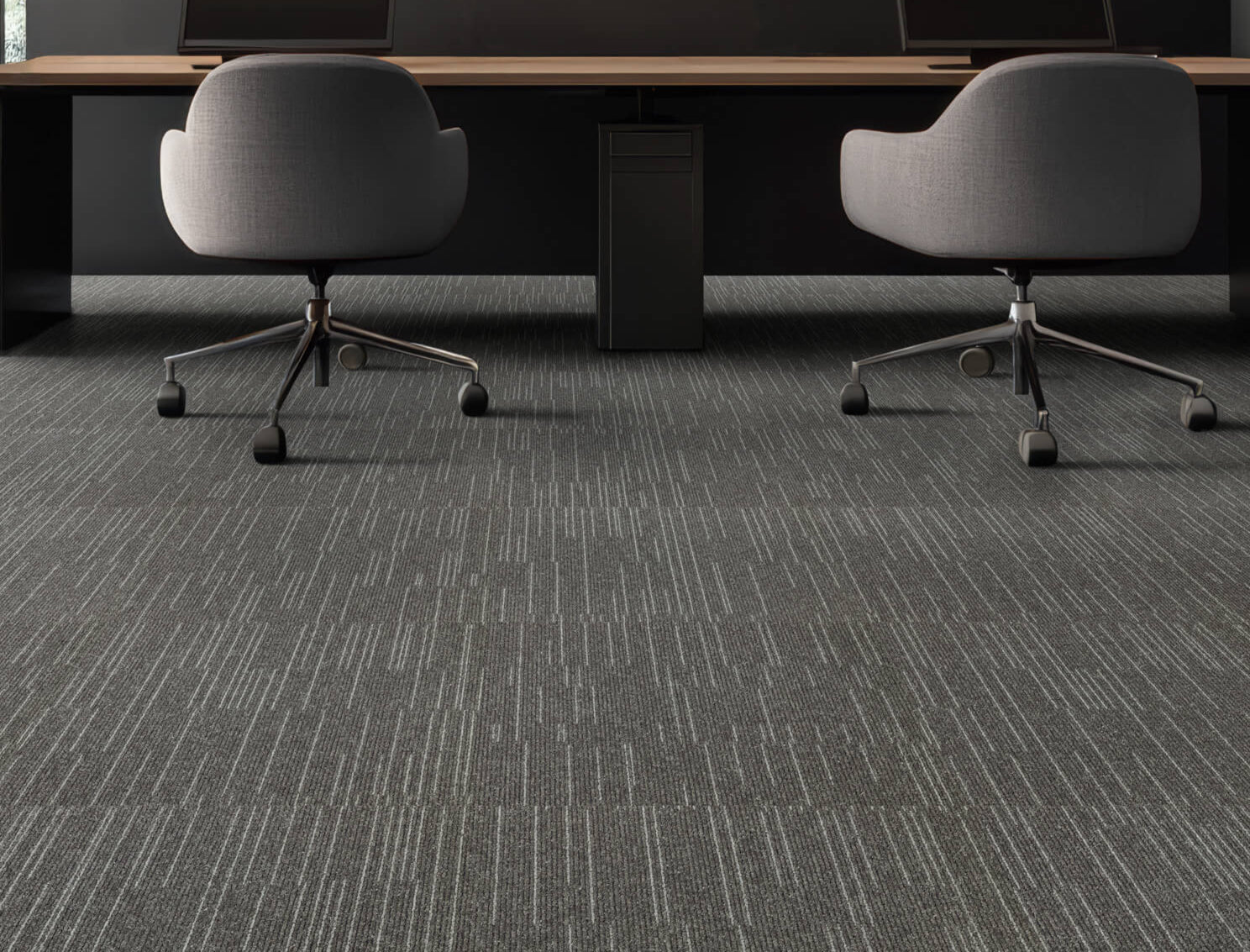 Paragon Elemental Cloudburst Carpet Tiles Installation