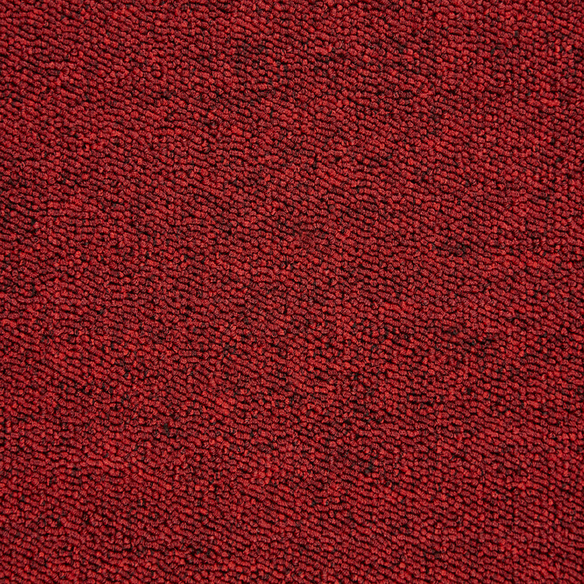 JHS Glastonbury Carpet Tiles Red