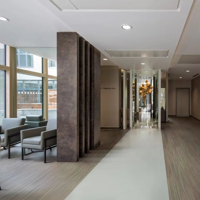 Polyflor Expona Simplay Luxury Vinyl Tiles Light Mono Installation