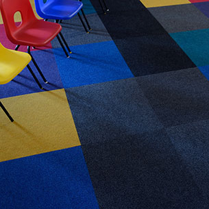Burmatex Eco-cordiale Carpet Tiles Installation