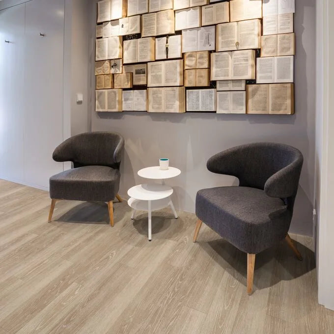 polyflor encore rigid loc luxury vinyl tiles lvt Beige