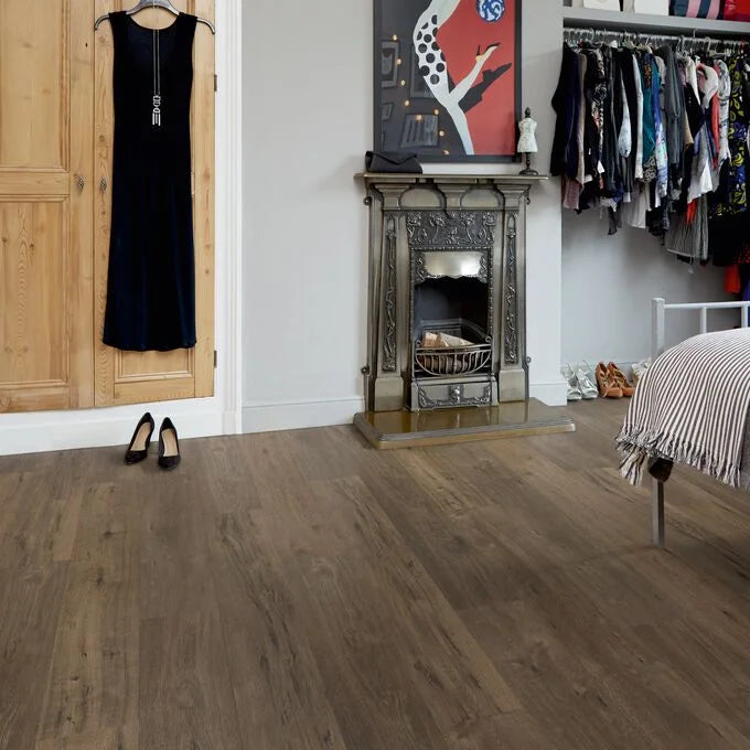 polyflor encore rigid loc luxury vinyl tiles lvt Brown