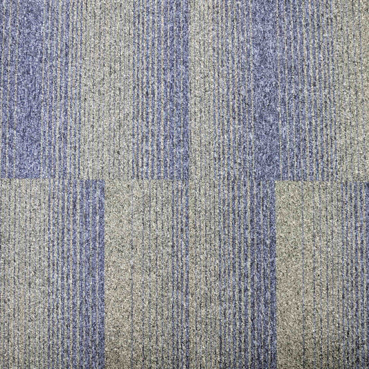 paragon diversity groove carpet tile Blue