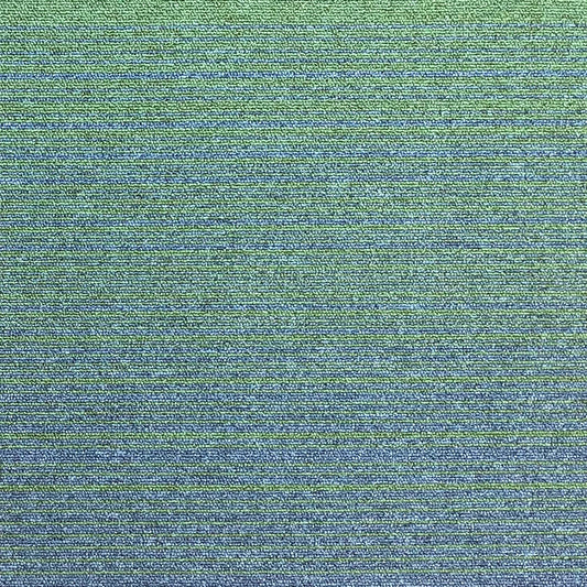 Rawson Jazz Synth Carpet Tiles Green Stripe