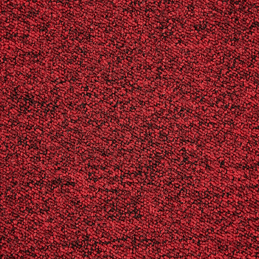 JHS Sprint Carpet Tiles Crimson