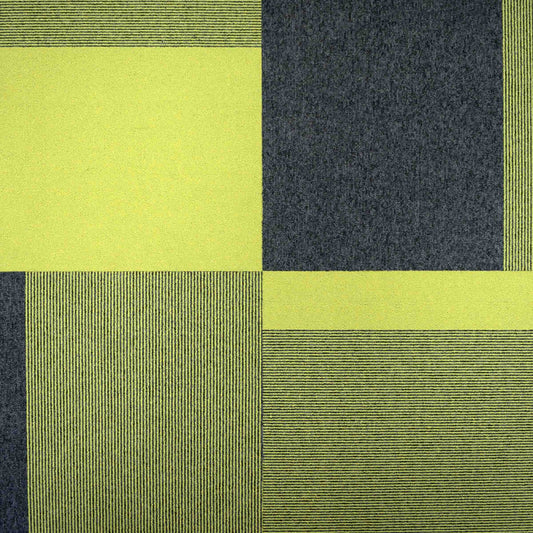 paragon total contrast carpet tile Green