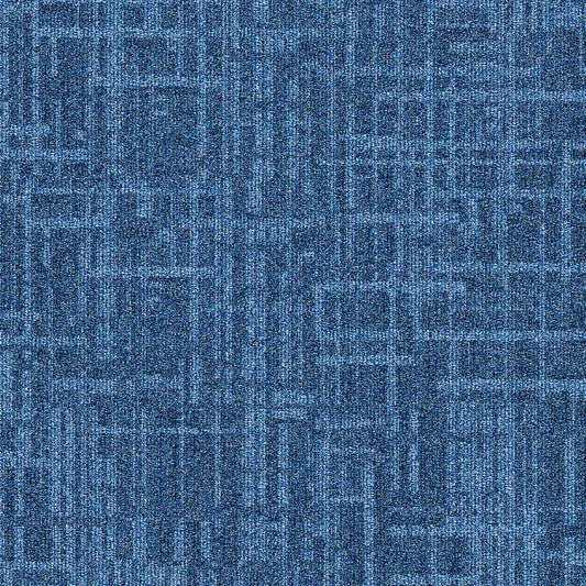 Burmatex Balance Grid  Carpet Tile Blue