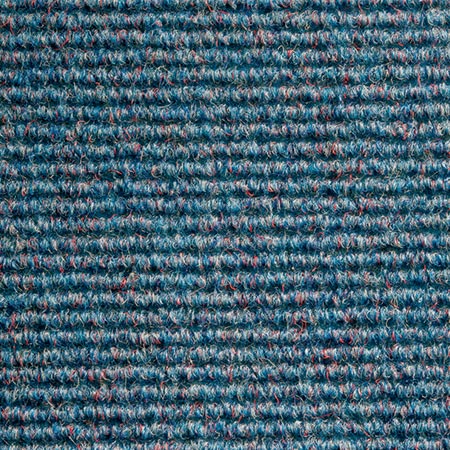 Heckmondwike Broadrib Carpet Tiles Blue