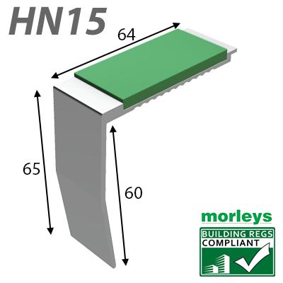 Stair Nosing Step Edging Chevron Single Channel