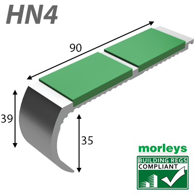 Stair Nosing Step Edging Bullnose Double Channel