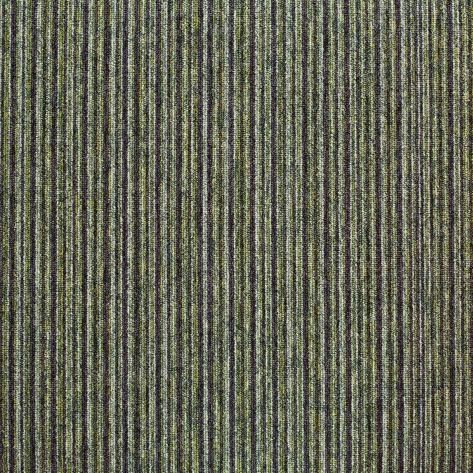 Burmatex Tivoli Carpet tiles Green Stripe